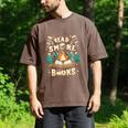 Read More Books Camping Outdoors Travel Campfire Smores Men's Comfort Colors T-Shirt Espresso