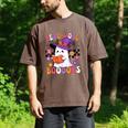 Read More Books Ghost Reading Book Teacher Halloween Men's Comfort Colors T-Shirt Espresso