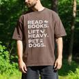Read Books Lift Heavy Pet Dogs Men's Comfort Colors T-Shirt Espresso