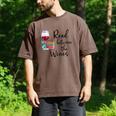 Read Between The Wines Im Just a Girl Who Loves Books & Wine Men's Comfort Colors T-Shirt Espresso