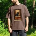 The Reader Cat Book Reading Halloween Tarot Card Men's Comfort Colors T-Shirt Espresso The Reader Cat Book Reading Halloween Tarot Card Men's Comfort Colors T-Shirt Espresso
