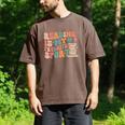 Reading Is My Favorite Sport Retro Groovy Book Lovers Men's Comfort Colors T-Shirt Espresso