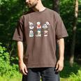 Reading Snowman Christmas Book Lovers Bookworm Librarian Men's Comfort Colors T-Shirt Espresso