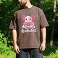Readsalotl Axolotl Reading Cute Book Lover Bookworm Men's Comfort Colors T-Shirt Espresso