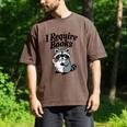 I Require Books Raccoon Reading For Book Lovers Men's Comfort Colors T-Shirt Espresso I Require Books Raccoon Reading For Book Lovers Men's Comfort Colors T-Shirt Espresso
