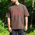 Retro Grow In Grace Wildflower Book Christian Bible Verse Men's Comfort Colors T-Shirt Espresso