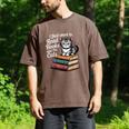 Retro I Just Want To Read Books And Pet Cats Cat For Men Women Kids Men's Comfort Colors T-Shirt Espresso