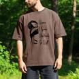 I Came I Saw I Had Anxiety So I Left Messy Bun Introvert Men's Comfort Colors T-Shirt Espresso