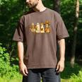 Spooky Halloween Book Lover Halloween Reading Goose Men's Comfort Colors T-Shirt Espresso