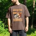 Squirrel Animal Life Is Better With Books And a Men's Comfort Colors T-Shirt Espresso Squirrel Animal Life Is Better With Books And a Men's Comfort Colors T-Shirt Espresso