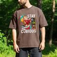 Stay Curious Monkey Reading Book Lover Bookworm Men's Comfort Colors T-Shirt Espresso Stay Curious Monkey Reading Book Lover Bookworm Men's Comfort Colors T-Shirt Espresso