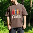 Support Banned Books Freedom I'm With The Banned Men's Comfort Colors T-Shirt Espresso Support Banned Books Freedom I'm With The Banned Men's Comfort Colors T-Shirt Espresso