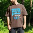 Too Much Talking I Need A Nap For Introverts Raglan Baseball Tee Men's Comfort Colors T-Shirt Espresso Too Much Talking I Need A Nap For Introverts Raglan Baseball Tee Men's Comfort Colors T-Shirt Espresso