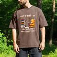 That's What I Do I Read Books And Forget Things Love Books Men's Comfort Colors T-Shirt Espresso