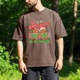 Tis The Season Book Reading Gingerbread Teacher Librarian Men's Comfort Colors T-Shirt Espresso