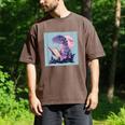 Trex Reading Book Dinosaur Men's Comfort Colors T-Shirt Espresso Trex Reading Book Dinosaur Men's Comfort Colors T-Shirt Espresso