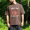 When I Think About Books I Touch My Shelf Bookworm Lovers Men's Comfort Colors T-Shirt Espresso When I Think About Books I Touch My Shelf Bookworm Lovers Men's Comfort Colors T-Shirt Espresso