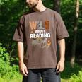Wild About Reading Book Reader Book Nerd Book Reading Lover Premium Tri-Blend Men's Comfort Colors T-Shirt Espresso
