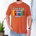 Adult Coloring Book Can I Go Color Now Women Men Adults Premium Tri-Blend Men's Comfort Colors T-Shirt Yam