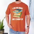 I Like Big Books And I Cannot Lie Book Reading Book Lover Men's Comfort Colors T-Shirt Yam I Like Big Books And I Cannot Lie Book Reading Book Lover Men's Comfort Colors T-Shirt Yam