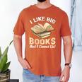 I Like Big Books And I Cannot Lie Book Reading Men's Comfort Colors T-Shirt Yam
