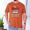 My Book Club Reads Between The Wines Men's Comfort Colors T-Shirt Yam