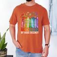 Book Flower Radicalized By Basic Decency Feminist Lgbt Men's Comfort Colors T-Shirt Yam