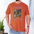 Book Lover Pun Practice Shelf-Care Men's Comfort Colors T-Shirt Yam