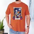 Book Lover Tarot Card The Reader Mystic Skeleton Men's Comfort Colors T-Shirt Yam Book Lover Tarot Card The Reader Mystic Skeleton Men's Comfort Colors T-Shirt Yam