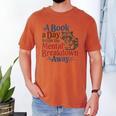 Book Lovers a Book a Day Keeps The Mental Breakdown Away Men's Comfort Colors T-Shirt Yam Book Lovers a Book a Day Keeps The Mental Breakdown Away Men's Comfort Colors T-Shirt Yam