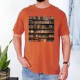 Book Book Shelves Library Men's Comfort Colors T-Shirt Yam Book Book Shelves Library Men's Comfort Colors T-Shirt Yam