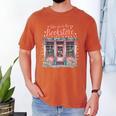 Take Me To The Book Store Librarians Valentine's Day Premium Men's Comfort Colors T-Shirt Yam