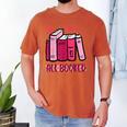 All Booked Read Book Reading Librarian Men Women Kids Men's Comfort Colors T-Shirt Yam All Booked Read Book Reading Librarian Men Women Kids Men's Comfort Colors T-Shirt Yam
