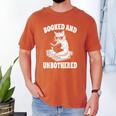 Booked And Unbothered Cat Reading Book Lovers Men's Comfort Colors T-Shirt Yam Booked And Unbothered Cat Reading Book Lovers Men's Comfort Colors T-Shirt Yam