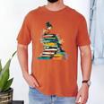 Books Abstract Artist Women Art Painting Books Men's Comfort Colors T-Shirt Yam Books Abstract Artist Women Art Painting Books Men's Comfort Colors T-Shirt Yam
