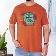 Books Are Better Than People Bookworm Librarian Reader Men's Comfort Colors T-Shirt Yam Books Are Better Than People Bookworm Librarian Reader Men's Comfort Colors T-Shirt Yam