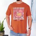 I Like My Books Spicy And My Coffee Icy Librarian Men's Comfort Colors T-Shirt Yam I Like My Books Spicy And My Coffee Icy Librarian Men's Comfort Colors T-Shirt Yam