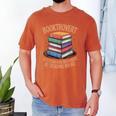 Booktrovert Literature Book Reading Books Reader Men's Comfort Colors T-Shirt Yam Booktrovert Literature Book Reading Books Reader Men's Comfort Colors T-Shirt Yam