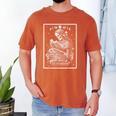 The Bookworm Book Reader Reading Tarot Card Witchy Moon Men's Comfort Colors T-Shirt Yam The Bookworm Book Reader Reading Tarot Card Witchy Moon Men's Comfort Colors T-Shirt Yam