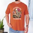 I Buy Books Like I'm Immortal Men's Comfort Colors T-Shirt Yam