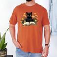 Cat Shirts For Women Book Lover Shirt Cute Cat And Book Premium Tri-Blend Men's Comfort Colors T-Shirt Yam Cat Shirts For Women Book Lover Shirt Cute Cat And Book Premium Tri-Blend Men's Comfort Colors T-Shirt Yam