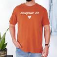 Chapter 29 Book Lovers Readers & Authors 29th Birthday Men's Comfort Colors T-Shirt Yam Chapter 29 Book Lovers Readers & Authors 29th Birthday Men's Comfort Colors T-Shirt Yam