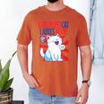 Childless Cat Ladies Vote Kamala Harris Cute Comic Book Cat Men's Comfort Colors T-Shirt Yam