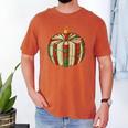 Christmas Book Ornament Lights Holiday Reading Lover Teacher Men's Comfort Colors T-Shirt Yam Christmas Book Ornament Lights Holiday Reading Lover Teacher Men's Comfort Colors T-Shirt Yam