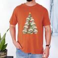 Christmas Book Tree Teacher Book Lover Xmas Librarian Men's Comfort Colors T-Shirt Yam Christmas Book Tree Teacher Book Lover Xmas Librarian Men's Comfort Colors T-Shirt Yam