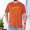 Comic Book Superhero Fall Season Leaf Blower Men's Comfort Colors T-Shirt Yam Comic Book Superhero Fall Season Leaf Blower Men's Comfort Colors T-Shirt Yam