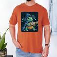 Cool Magical Book With Wizard Turtle For Adults And Kids Men's Comfort Colors T-Shirt Yam