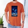 Cosmic Botanical Book Lover Reading Men's Comfort Colors T-Shirt Yam