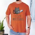 Cozy Mysteries Coffee And Novel For Book Lovers Men's Comfort Colors T-Shirt Yam Cozy Mysteries Coffee And Novel For Book Lovers Men's Comfort Colors T-Shirt Yam