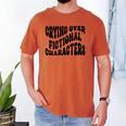 Crying Over Fictional Characters Book Lovers Men's Comfort Colors T-Shirt Yam